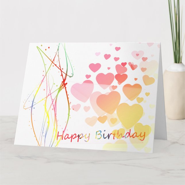 Tarjeta Aniversario de Artsy (Anverso)