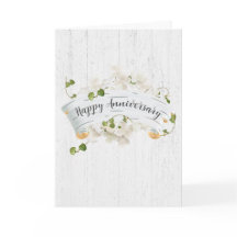 Aniversario De Birch Scroll With Ivy