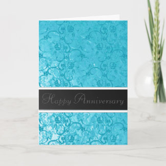 Tarjeta Aniversario de Blue Lace
