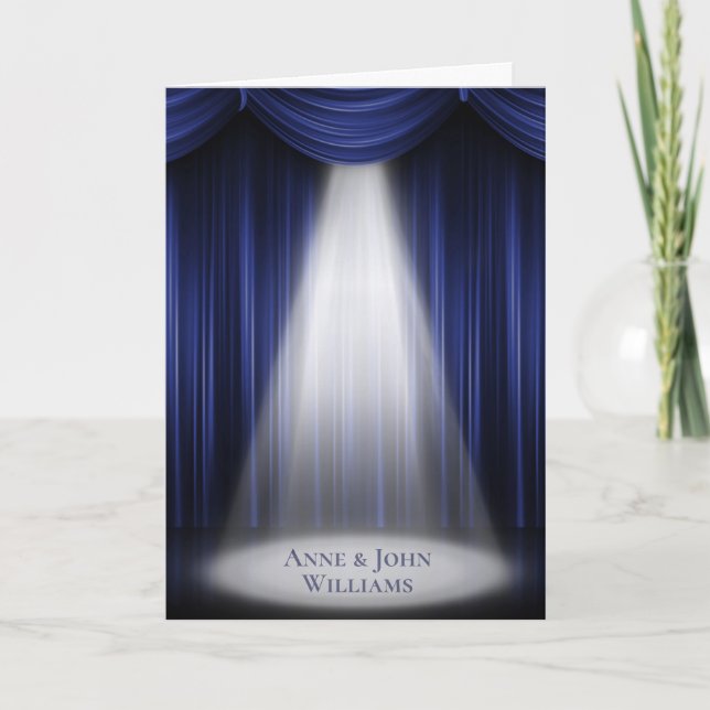 Tarjeta Aniversario de boda (Anverso)