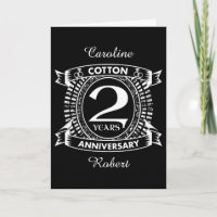 aniversario de bodas de 2 años cresta desgastada