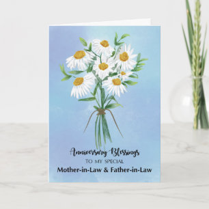 Tarjeta Aniversario de bodas de suegra y suegro