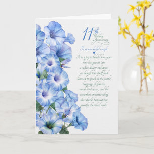 Tarjeta Aniversario de bodas sentimental de pareja número