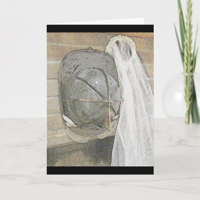 Tarjeta Aniversario de Bombero (Anverso)