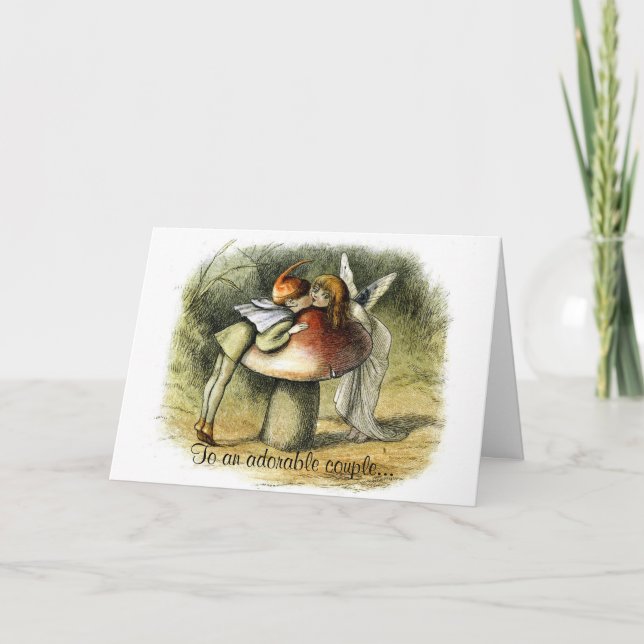 Tarjeta Aniversario De Elf Y Fairy (Anverso)