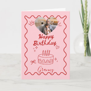 Tarjeta Aniversario de la abuela.