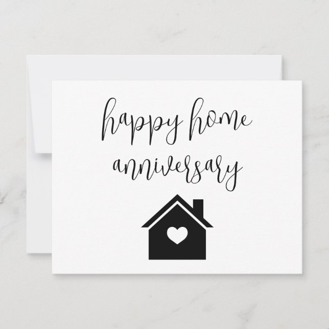 Tarjeta Aniversario de la Casa del Corazón Audaz (Anverso)