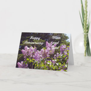 Tarjeta Aniversario de la mamá y del papá