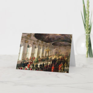 Tarjeta Aniversario de la orden militar de Maria