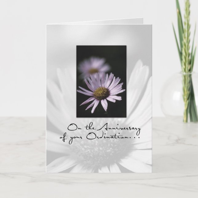 Tarjeta Aniversario de la Ordenación (Anverso)