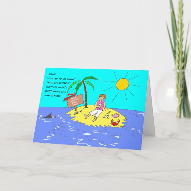 Tarjeta Aniversario de la Personalizado graciosa de la Dis (Anverso)