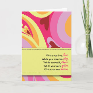 Tarjeta Aniversario de la Sobriedad