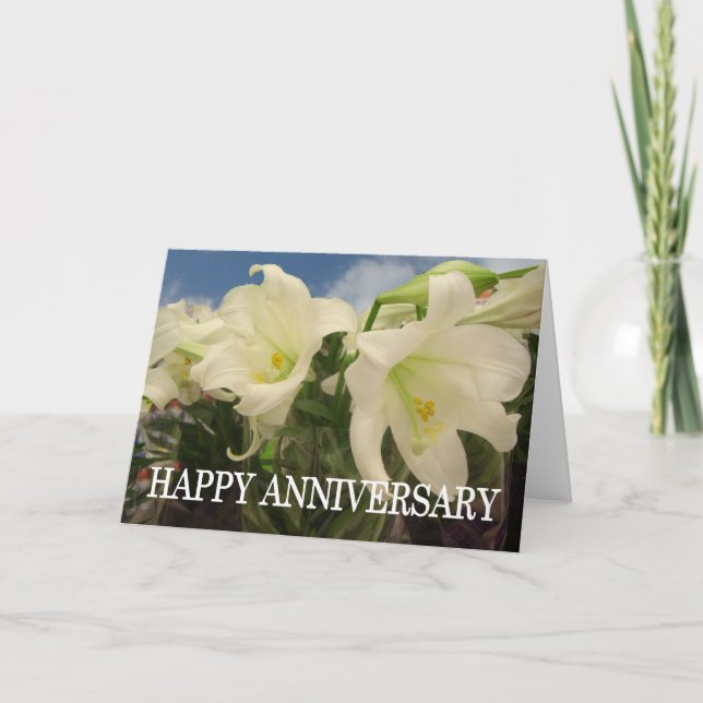 Tarjeta Aniversario de los Lealles Blancos (Anverso)