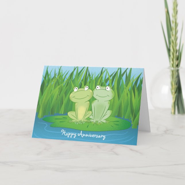 Tarjeta Aniversario de lúpulo (Anverso)
