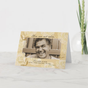 Tarjeta Aniversario de muerte religioso personalizable con