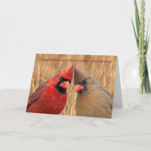 Tarjeta Aniversario de oro