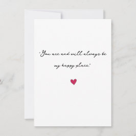 Tarjeta Aniversario de Weeding