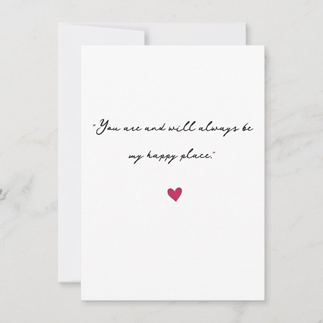 Tarjeta Aniversario de Weeding (Anverso)