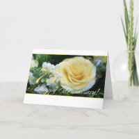 Aniversario del 75° Boda - Rosa amarilla