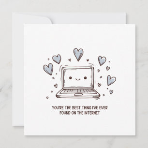 Tarjeta Aniversario del amor en Internet