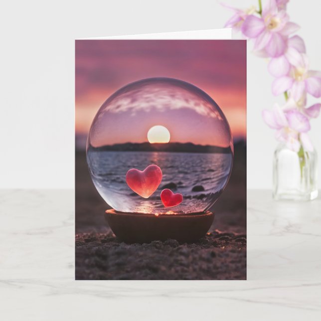 Tarjeta Aniversario del Aniversario del Boda de la Soulmat (Orquídea)