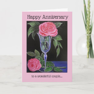 Tarjeta Aniversario del boda/Tarjeta de saludo