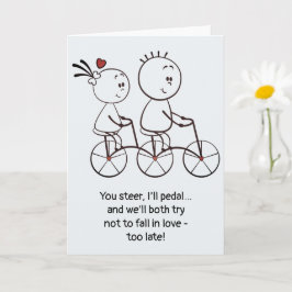 Tarjeta Aniversario del Día de San Valentín Divertido Dood