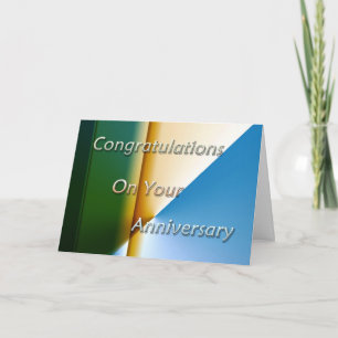 Tarjeta Aniversario del empleado