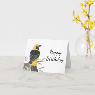 Tarjeta Aniversario del fondo blanco oril encapuchado