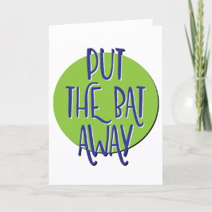 Tarjeta Aniversario Del Lema De La Recuperación De Bat