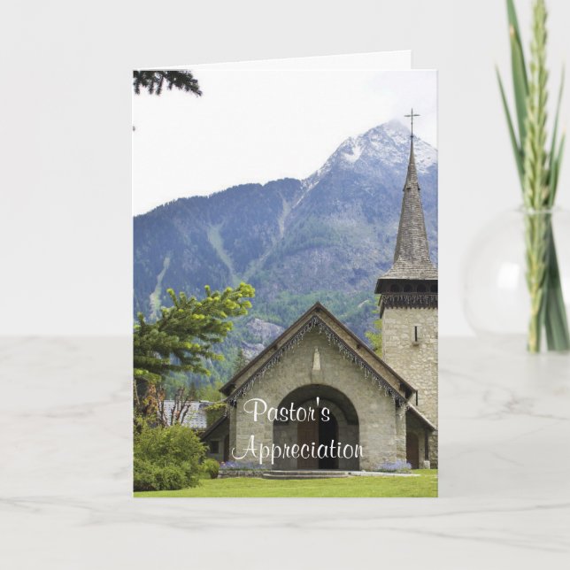 Tarjeta Aniversario del Pastor (Anverso)