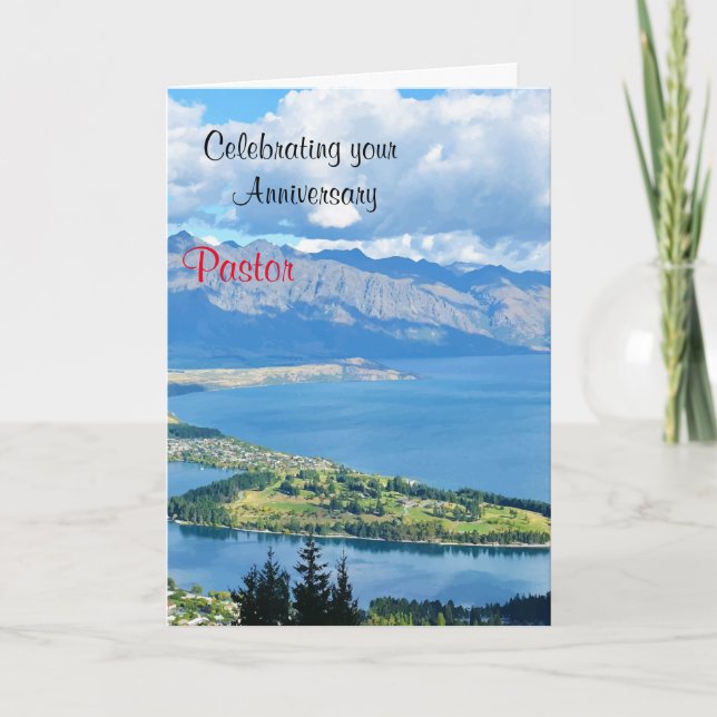 Tarjeta Aniversario del Pastor (Anverso)