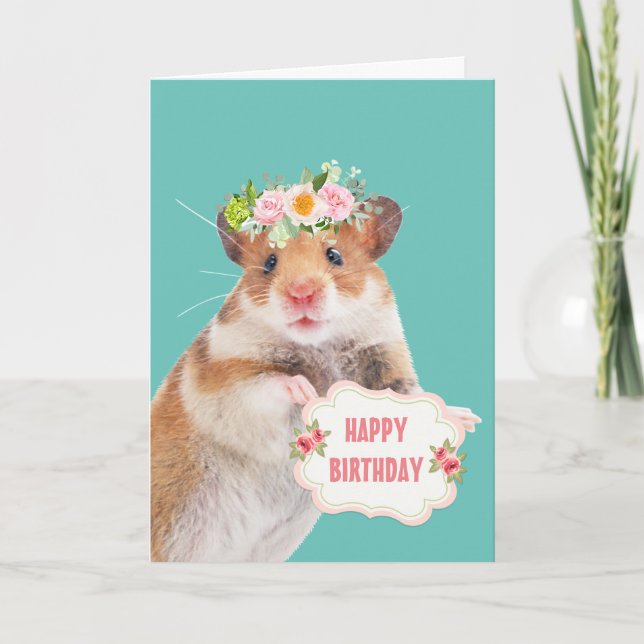 Tarjeta Aniversario del Pequeño Ratón (Anverso)