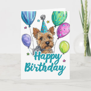 Tarjeta Aniversario del perro de los Territorios Australia