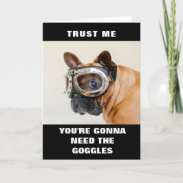 Tarjeta Aniversario del perro/Jubilación/Tarjeta de felici