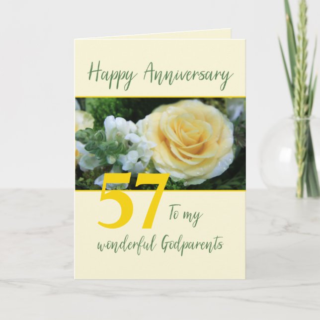 Tarjeta Aniversario del personalizable Padres (Anverso)