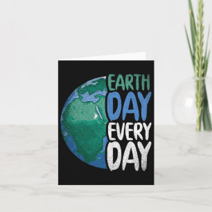 Tarjeta Aniversario del Planeta Día de la Tierra Día de To