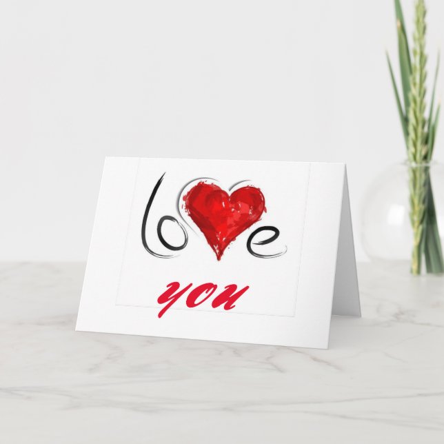 TARJETA ANIVERSARIO DESEA ***MI AMOR*** (Anverso)