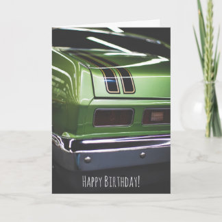 Tarjeta Aniversario divertido de Nova Chevy
