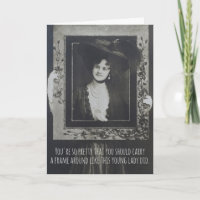 Aniversario enmarcado de la Señora de la Bonito Vi