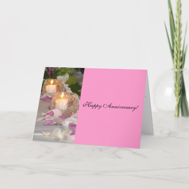 Tarjeta Aniversario feliz (Anverso)