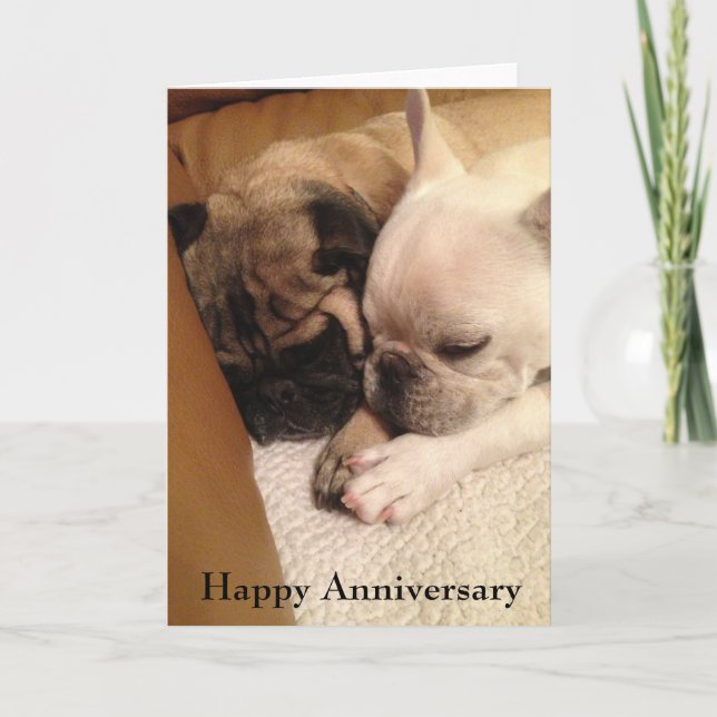 Tarjeta Aniversario feliz (Anverso)