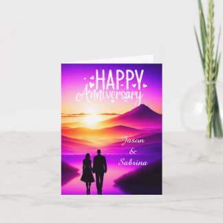 Tarjeta Aniversario feliz