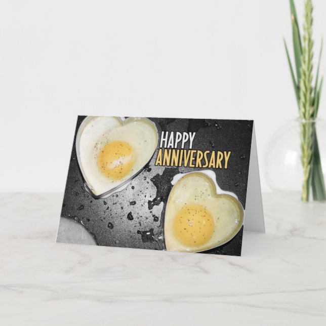 Tarjeta Aniversario feliz (Anverso)