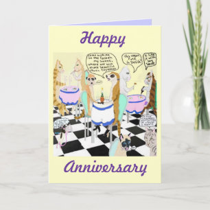Tarjeta Aniversario feliz