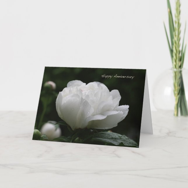 Tarjeta Aniversario feliz (Anverso)