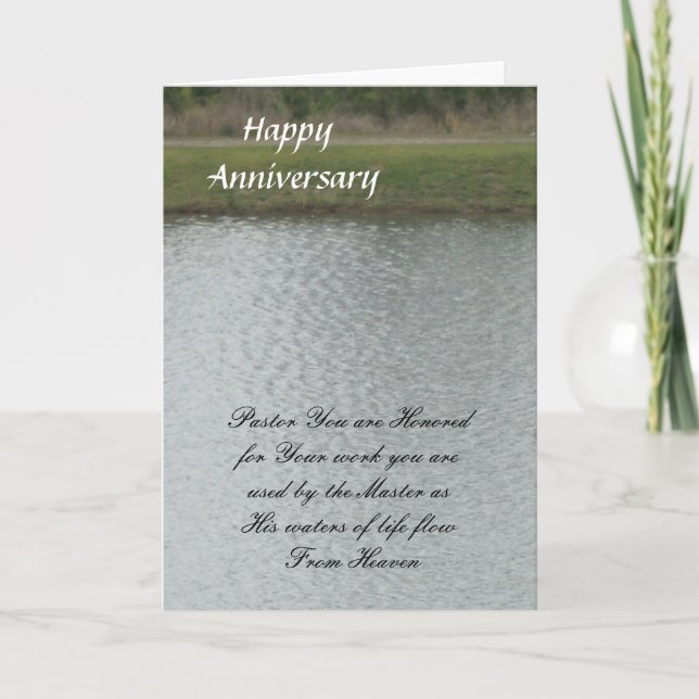 Tarjeta Aniversario feliz (Anverso)