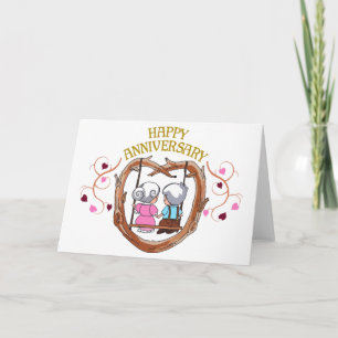 Tarjeta Aniversario feliz