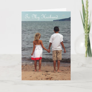 Tarjeta Aniversario feliz a mi marido - amor de mi vida