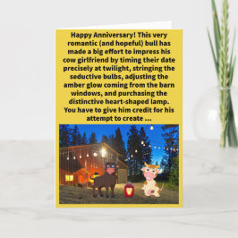 Tarjeta Aniversario feliz de la iluminación de Pun Mooed